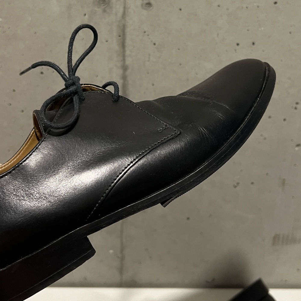 Everlane Women’s The Modern Oxford Shoes Leather Lace Up Black Size 8.5 - Picture 6 of 13